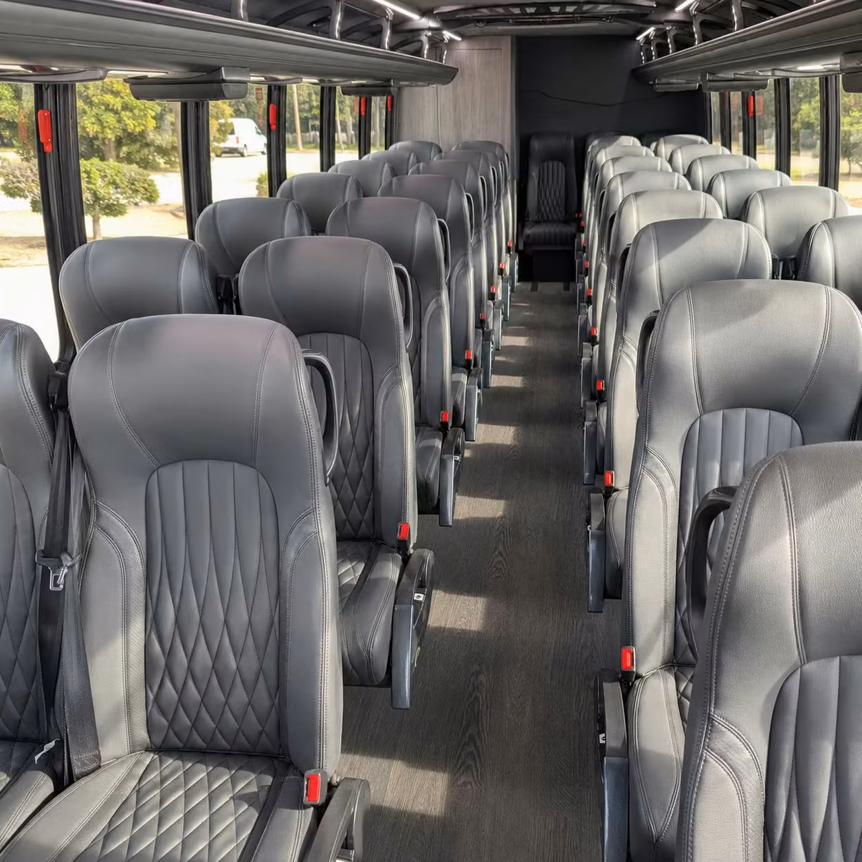 30 passenger minibus inside