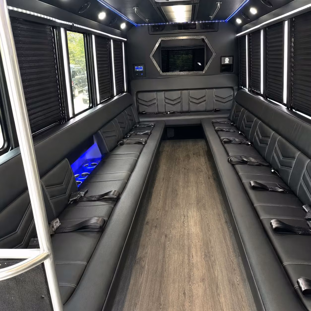 prom night party buses in wallingford that keep the energy going from first pickup to last drop off