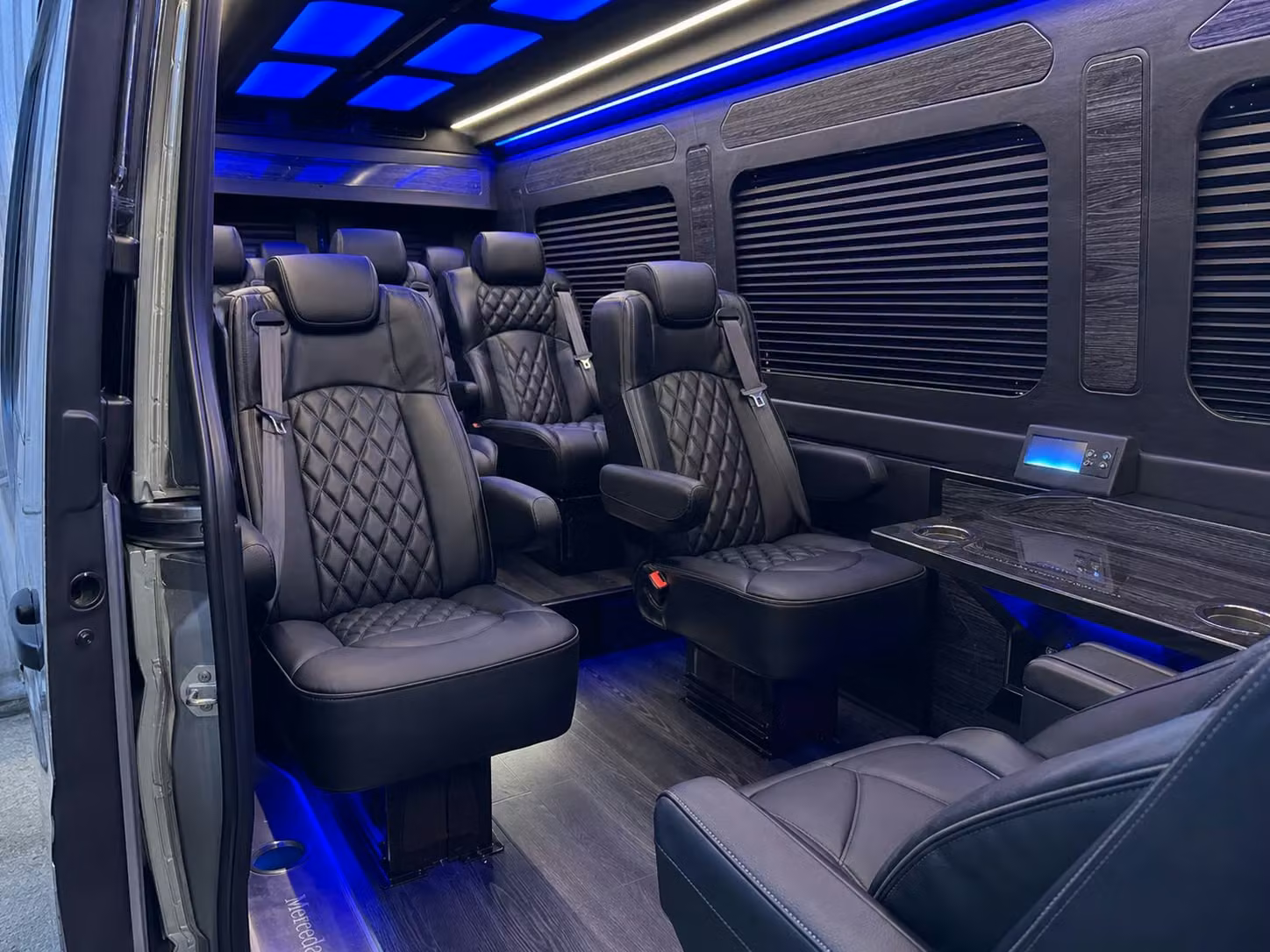 sprinter van transportation for groups and events across wallingford