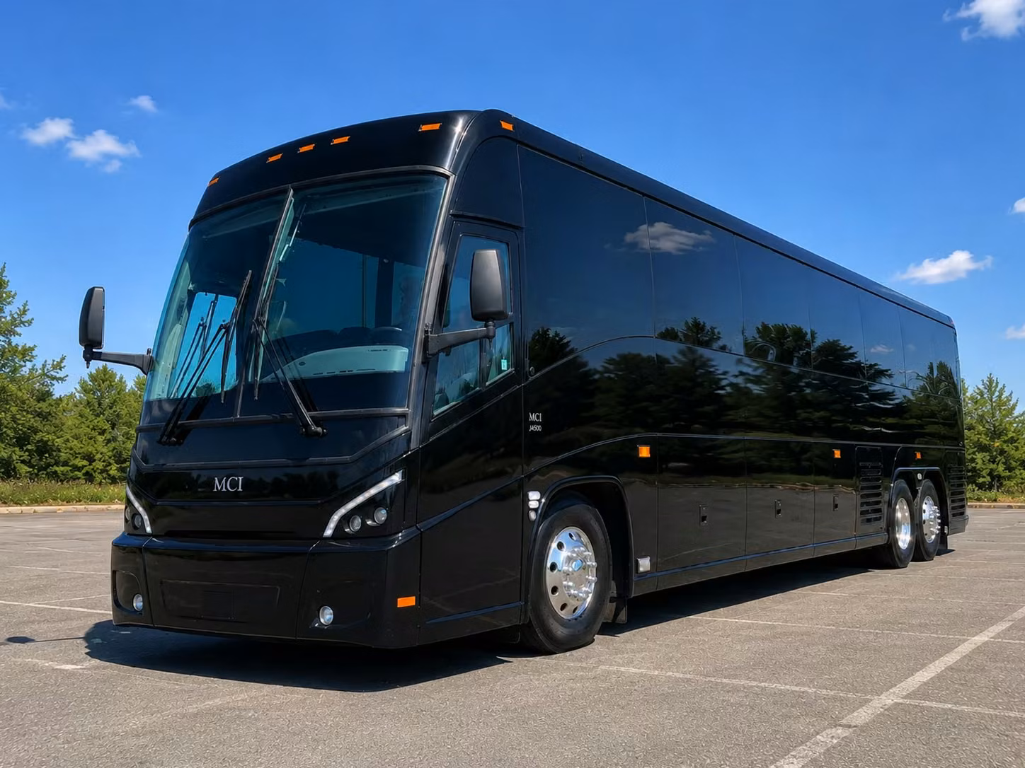 wallingford charter bus rental exterior