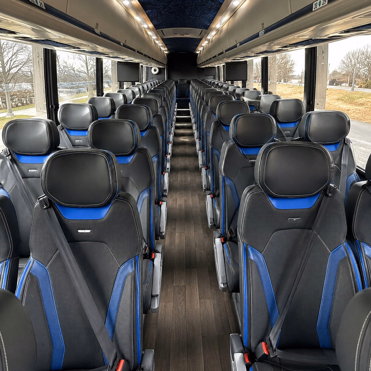 wallingford charter bus rental inside